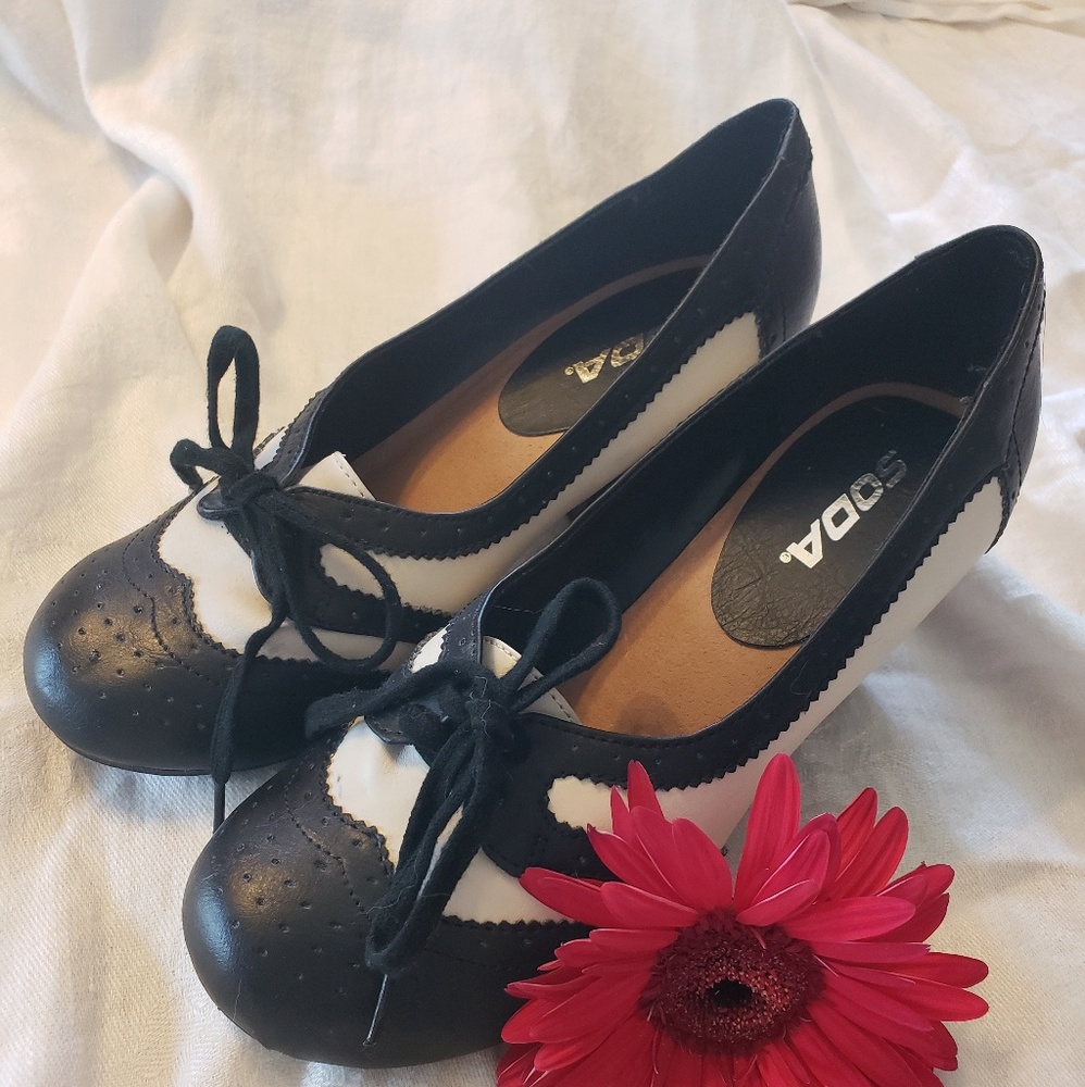 Soda Heeled Mary Janes